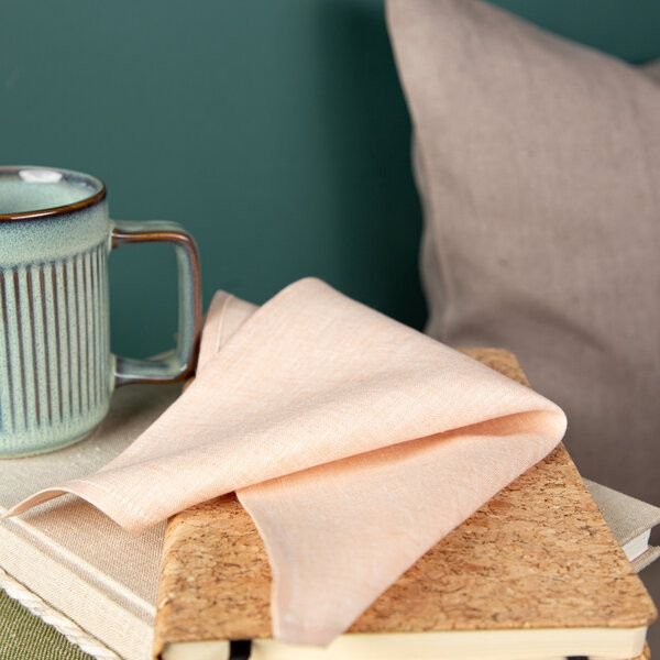 nahtur-design Stofftaschentücher aus Bioleinen 25x25 cm