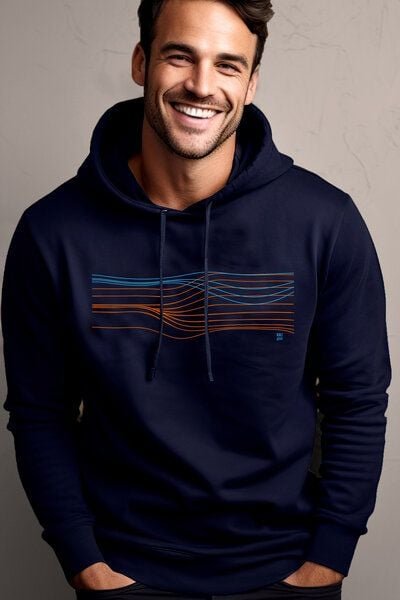 Kultgut Biofair & Upcycling - Supersoft Hoodie / SUNSET
