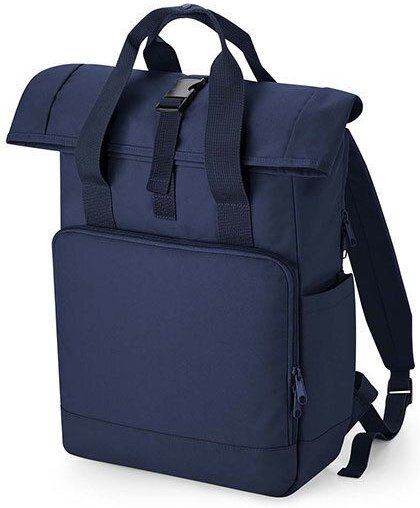 BagBase Recycled Twin Handle Roll-Top Backpack Rucksack und Handtasche in einem