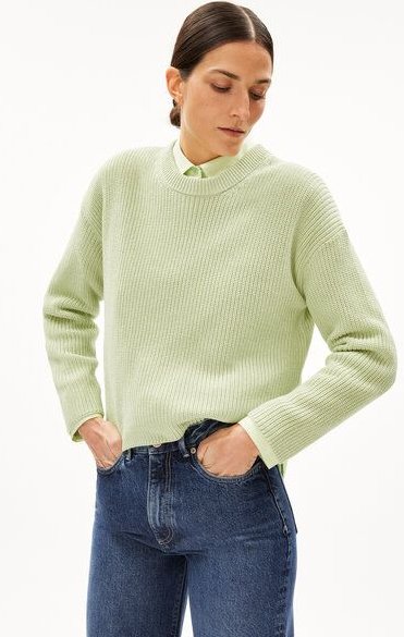 ARMEDANGELS NURIAAS - Damen Pullover Loose Fit aus Bio-Baumwolle