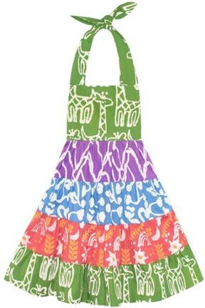 Global Mamas Bio Karussellkleid - Chroma