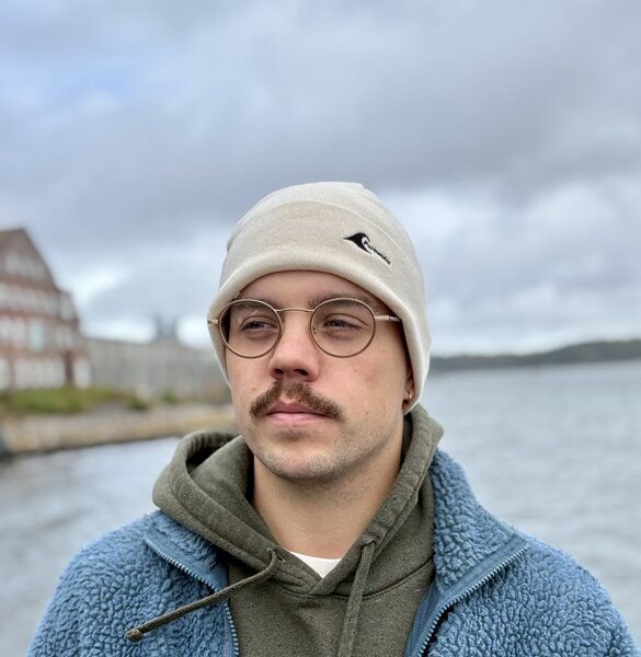 Purewater | Bio Baumwoll Mütze | Bestickt