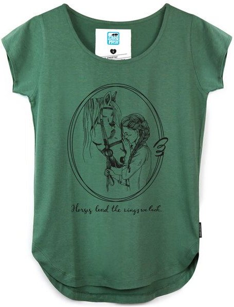 GARY MASH Shirt Asheville Pferdeliebe aus Biobaumwolle