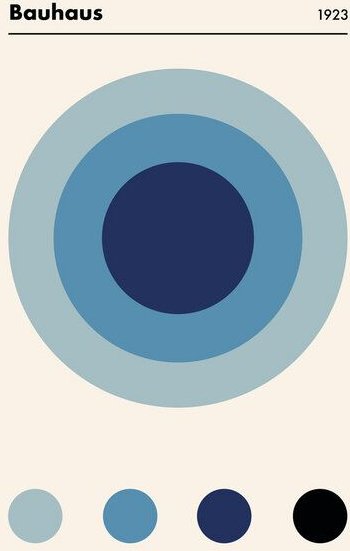 Photocircle Poster / Leinwandbild - Bauhaus Ausstellung Weimar