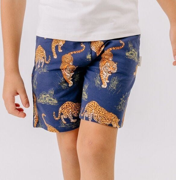Walkiddy Tigers and Leopards-Shorts