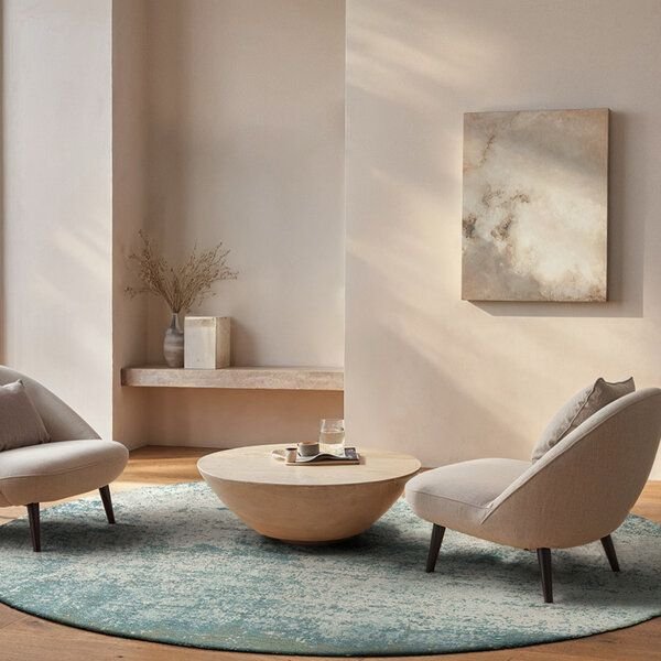 Louis De Poortere Teppich MAD MEN VIRGIN LAND