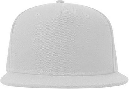 Atlantis Headwear Atlantis recycelte Flat-Cap mit Kunststoffverschluss