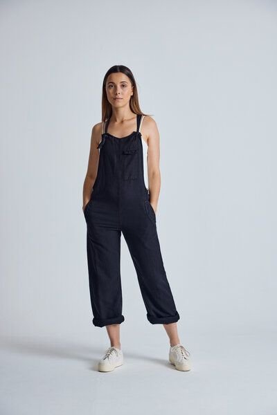Flax and Loom Leinen Latzhose Mary Lou