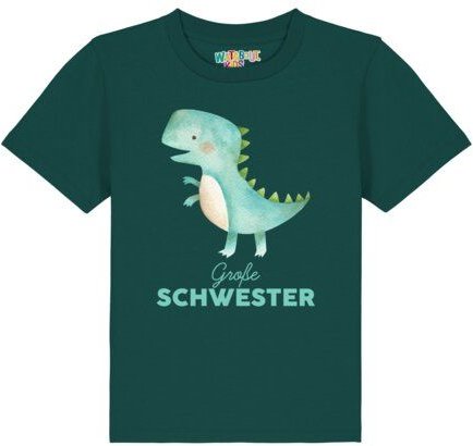 watabout.kids T-Shirt Kinder Dinosaurier 03 Große Schwester