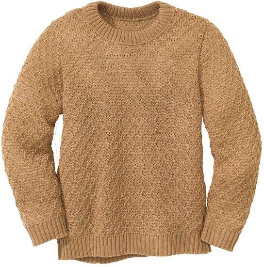 Disana Kinder Aran Pullover kbT-Merinowolle