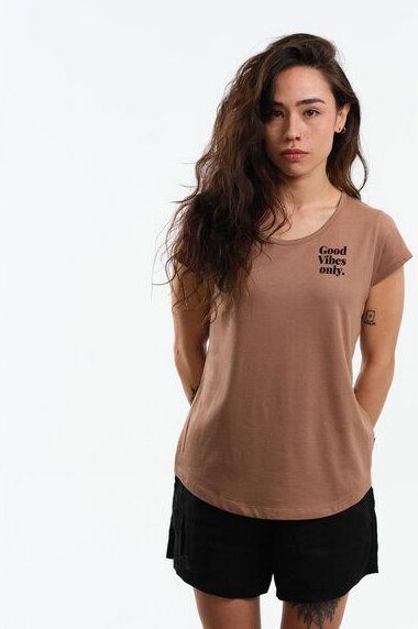 GARY MASH Shirt Asheville Good Vibes aus Modal®-Mix