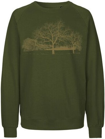 Peaces.bio - handbedruckte Biomode Sweatshirt Landscape Unisex