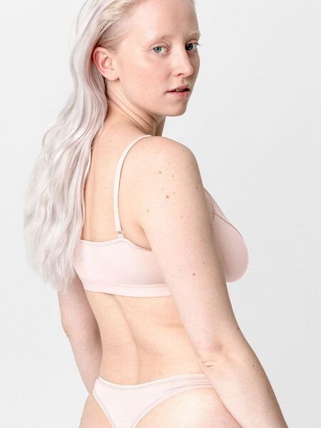 erlich textil Edith bügelloses Bustier aus weichem Modal, made in Europe