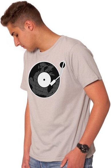 HANDGEDRUCKT "Scratch It" Männer T-Shirt