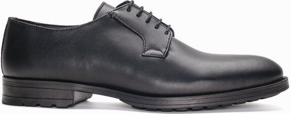 Nae Vegan Shoes NAE Mikel Black- vegane Blucher- Schuhe mit runder Fußspitze