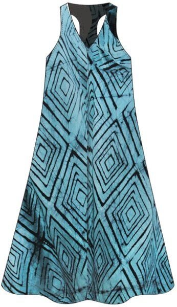 Global Mamas Bio Kleid - OAKLYNN - Mod/Rosewood/Rings/Diamonds