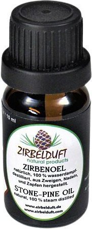 ReineNatur Zirben Duftöl – Lufterfrischer - Raumduft - naturrein – 10 ml