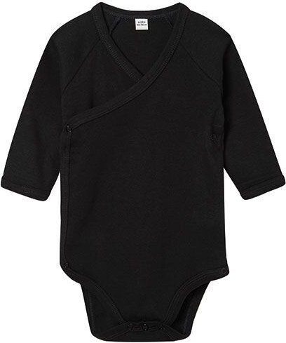Babybugz Baby Kimono Wickelbody Strampler 3/4 Arm Vegan
