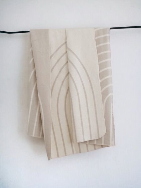 RIEMA Germany wärmende Kuscheldecke aus weicher Bio-Baumwolle - ANNA - Baumwolldecke OEKO-Tex