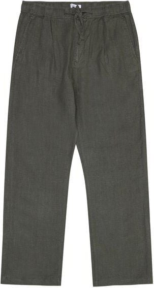 KnowledgeCotton Apparel Lange Hose FIG Loose aus Bio-Leinen