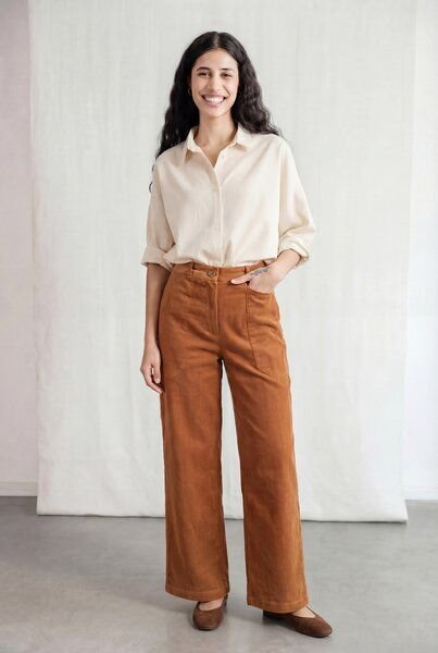 Jyoti - Fair Works Bio-Baumwollcord Hose Santosh