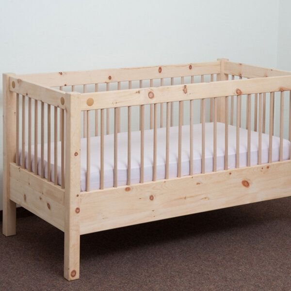 4betterdays Zirbenbett - Das 'mitwachsende' Gitterbett samt Lattenrost 70x140 cm