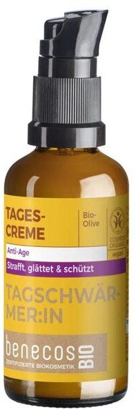 benecosBIO TAGSCHWÄRMER:IN TAGESCREME BIO-OLIVE - REIFE HAUT – vegan