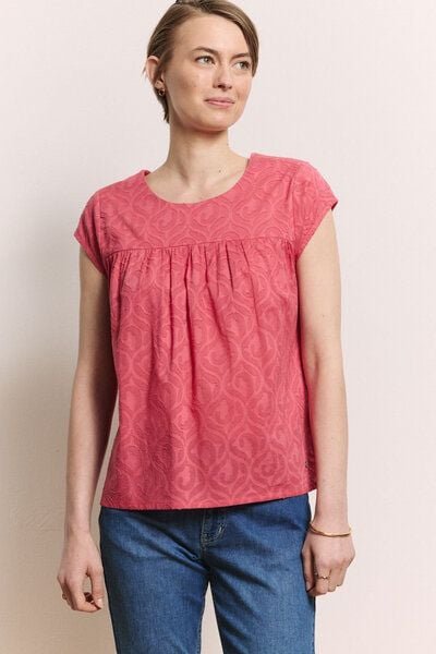 TRANQUILLO Bluse in Batist Optik Lunaa aus Bio-Baumwolle (1180008)