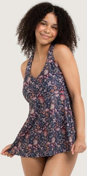 Frija Omina Recycling Badekleid / Tankini Mare Muster