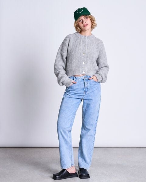 JAN N JUNE Rec. Wool Cardigan BENI