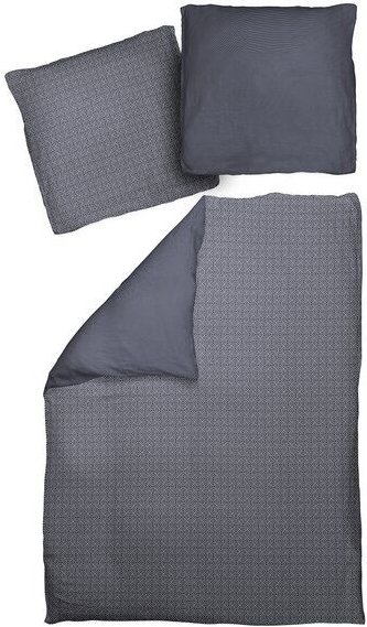 Nature by Adam Bettwäsche 2tlg aus 100% Bio-Baumwolle - Made in Germany - Graphic Ventus light