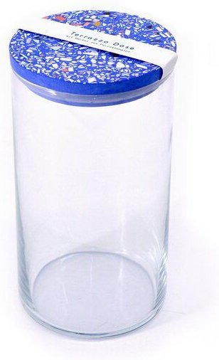 Objet Vague Terrazzo Dose, Vorratsglas, 1480ml