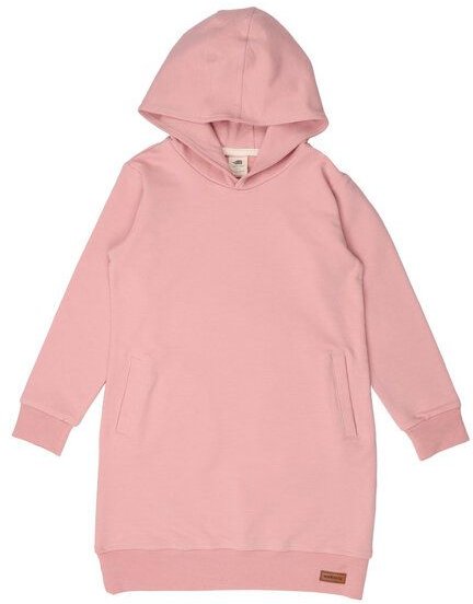 Bio Baumwolle Silver Pink Sweatdress – GOTS zertifiziert, hautfreundlich & fair produziert – Walkiddy