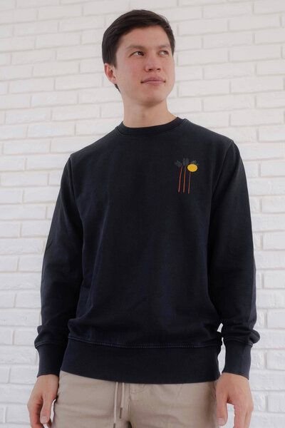 Kultgut Pro Earth - Biofair - Vintagelook Sweatshirtpullover / Still Moment