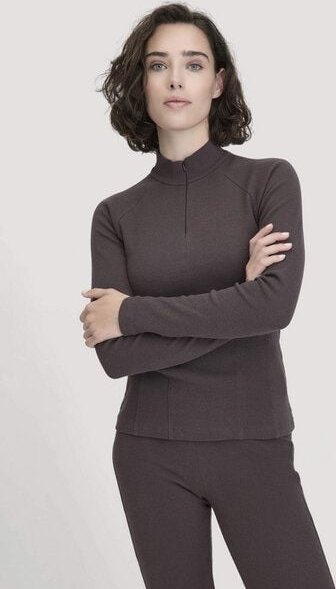 hessnatur Longsleeve Fitted BETTER RECYCLING aus Bio-Baumwolle