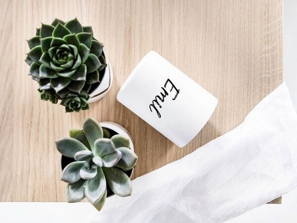 werkvoll by Lena Peter Recycling Feuerlöscher Namensdose FIRE