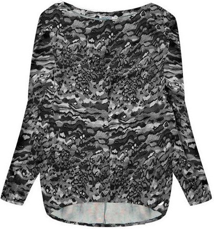 WiDDA berlin Gemustertes Oversize Longsleeve SLABBY aus ECOVERO