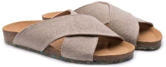 Thumbnail - ZOURI Vegane Sandalen SUN Leinen
