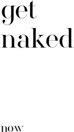 Photocircle Poster / Leinwandbild - Get Naked No3