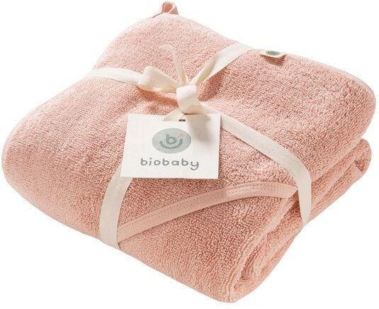 People Wear Organic Biobaby Kapuzenhandtuch, Frottee, 100% Baumwolle (kbA), 80x80cm