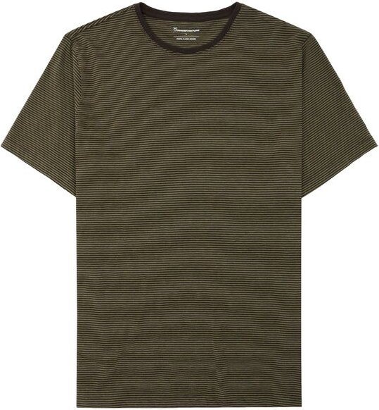 KnowledgeCotton Apparel Gestreiftes T-Shirt