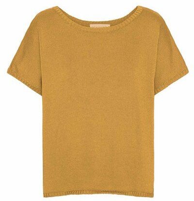 GROBUND Das Strick-Tee Merle - GOTS zertifiziert