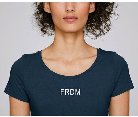 Bio Damen T-Shirt Amorous "Freedom" von Human Family