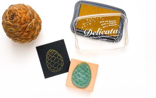 STUDIO KARAMELO Stempel Zapfen, verschiedene Motive