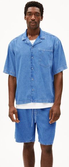 ARMEDANGELS BOWLAAS Herren Jeanshemd aus Bio-Baumwoll Mix