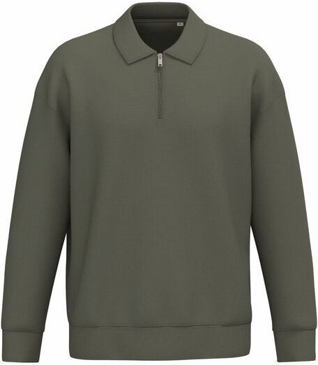 Greenspired Nachhaltiges Unisex-Sweatshirt mit Polokragen & Zipper 300 g/m² XS - XXL