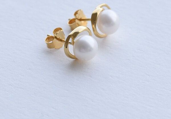 Eppi Perlenohrringe in Silber Lucas