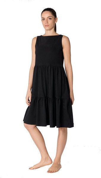 Leela Cotton Damen Volantkleid Bio-Baumwolle Kleid 1733