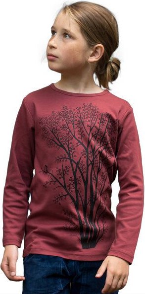 Cmig Erle mit Elster Langarmshirt für Kinder