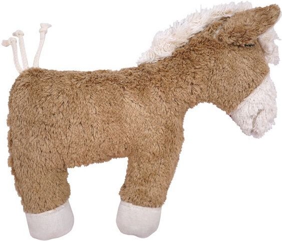 Pat und Patty Kuscheltier Greifling mit Rassel "Pferd" , 100 % Baumwolle-kbA